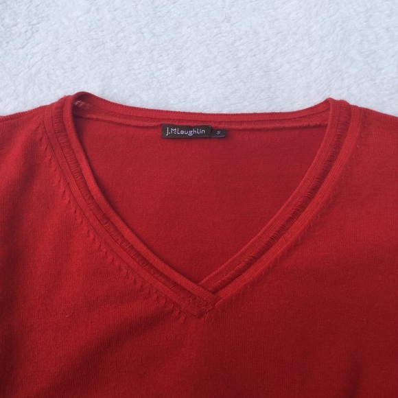 J. McLaughlin Sweater in Red - Picture 5 of 6
